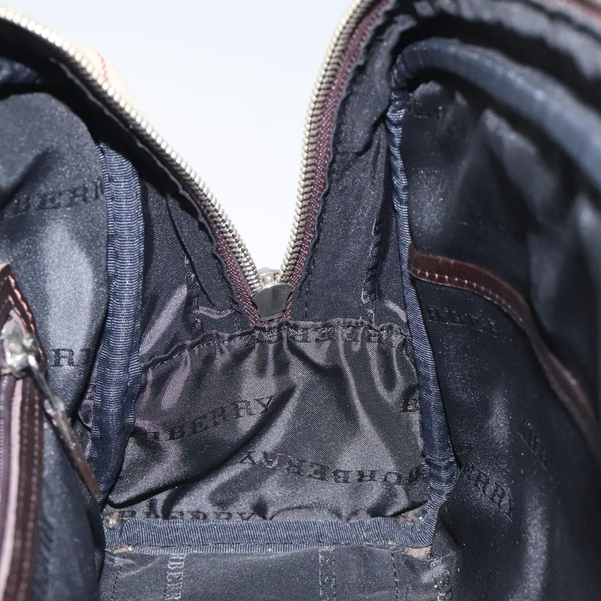 Burberry Burberry Nova Check Bowling Bag Canvas Size ONE SIZE - 19 Thumbnail