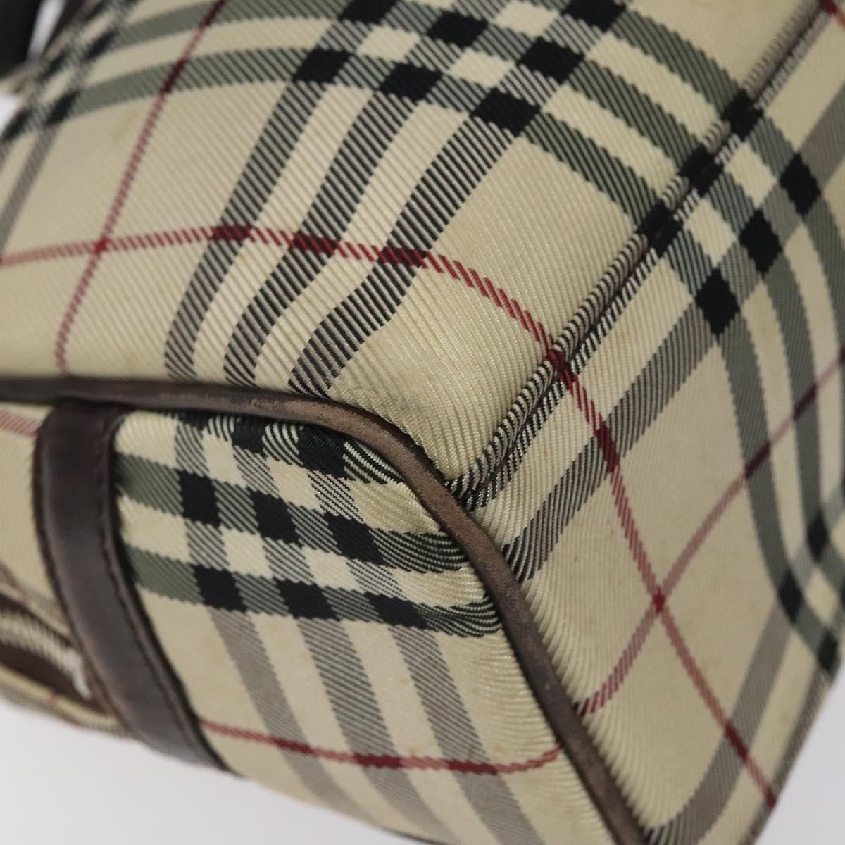 Burberry Burberry Nova Check Bowling Bag Canvas Size ONE SIZE - 9 Thumbnail