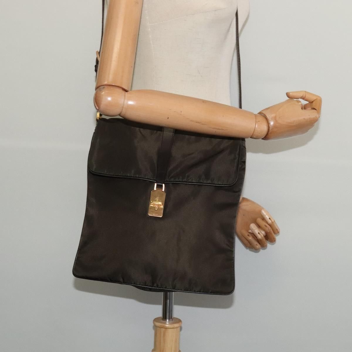 Prada Prada Vintage Flap Messenger Bag Tessuto Size ONE SIZE - 15 Thumbnail