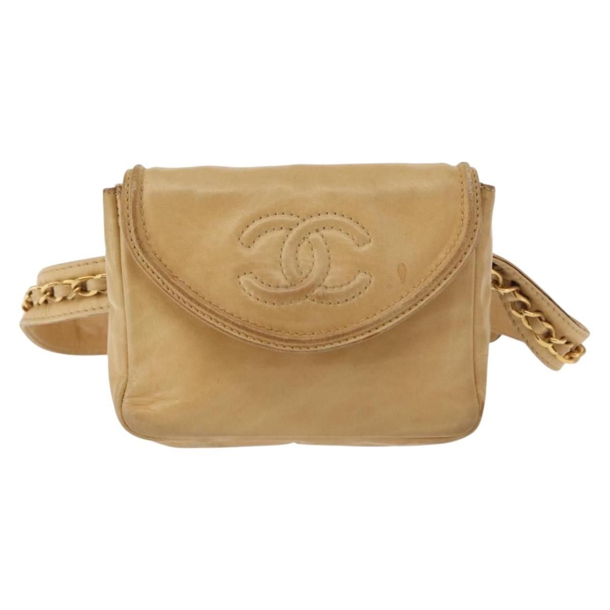Chanel Chanel Vintage Flap Waist Bag Leather Size ONE SIZE - 20 Thumbnail