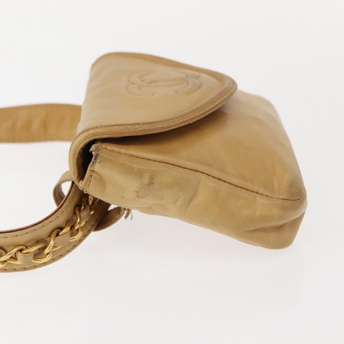 Chanel Chanel Vintage Flap Waist Bag Leather Size ONE SIZE - 4 Thumbnail