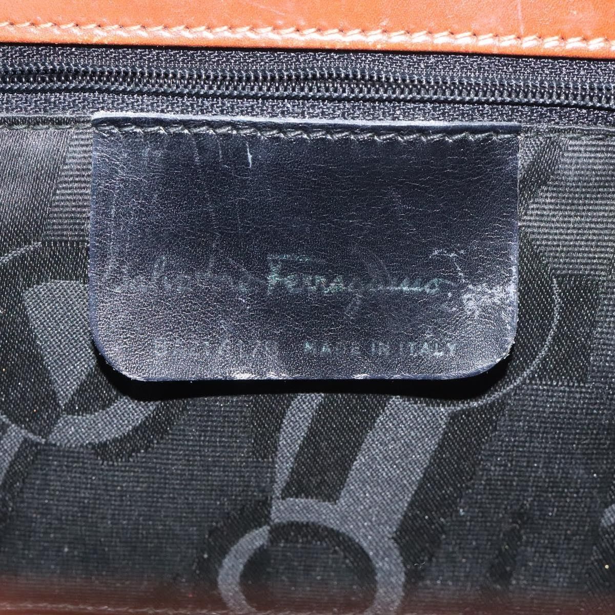 Salvatore Ferragamo Salvatore Ferragamo Convertible Vara Bow Tote Leather Size ONE SIZE - 6 Thumbnail