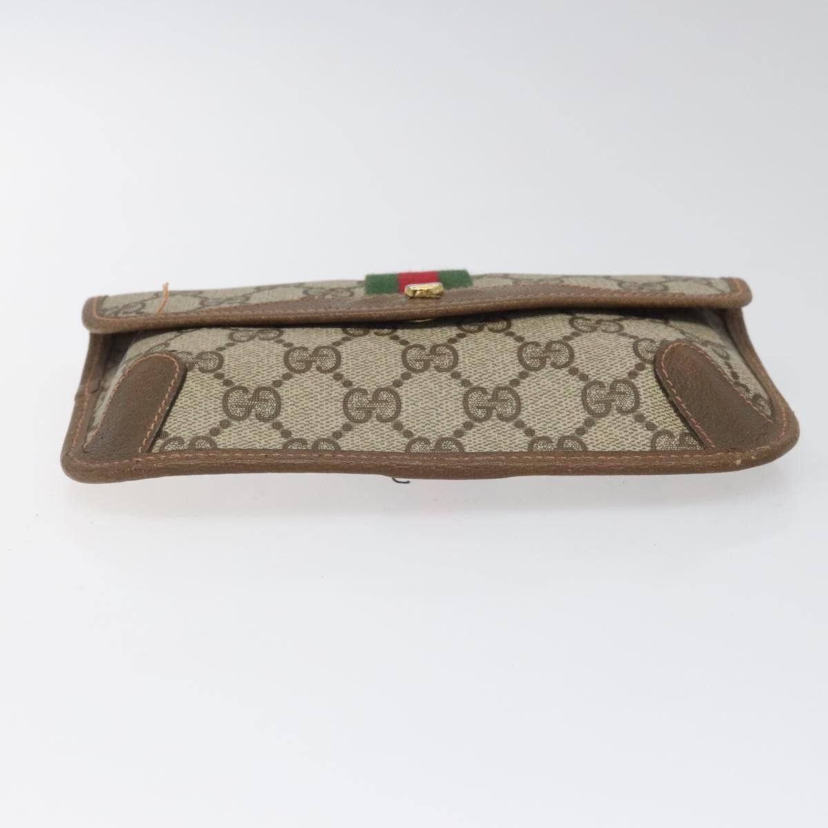 Gucci Gucci Ophidia Flap Clutch GG Coated Canvas Size ONE SIZE - 13 Thumbnail