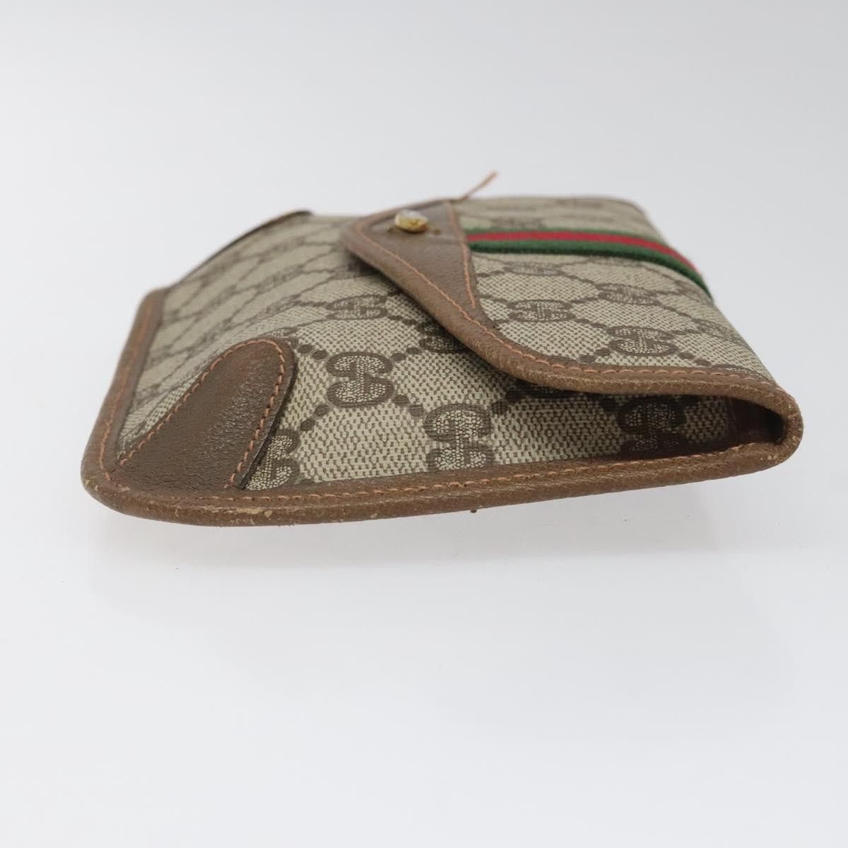 Gucci Gucci Ophidia Flap Clutch GG Coated Canvas Size ONE SIZE - 3 Thumbnail