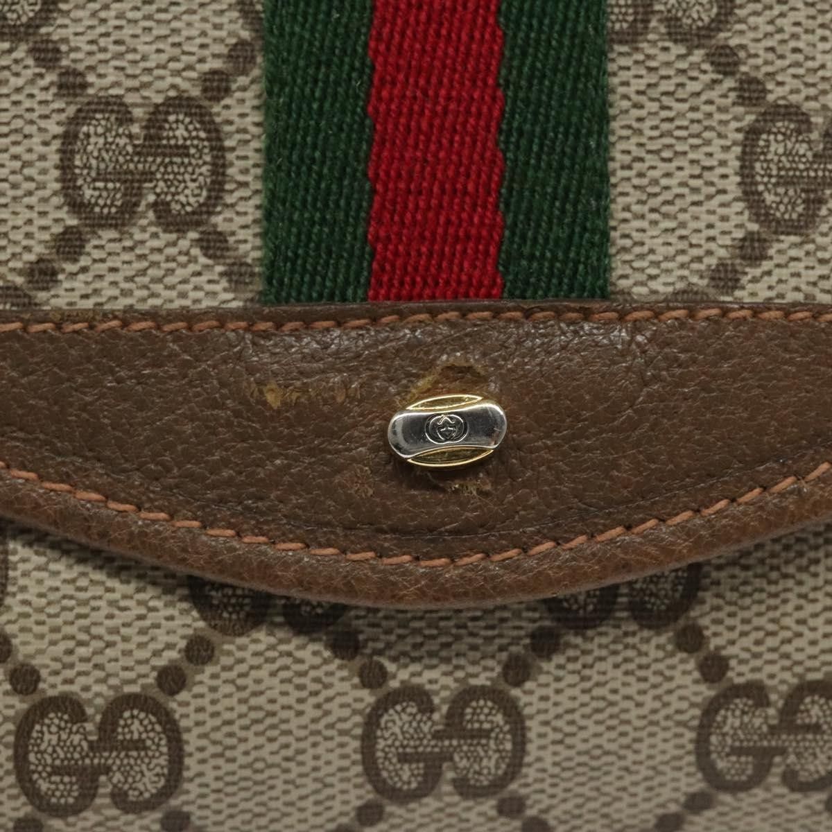 Gucci Gucci Ophidia Flap Clutch GG Coated Canvas Size ONE SIZE - 14 Thumbnail
