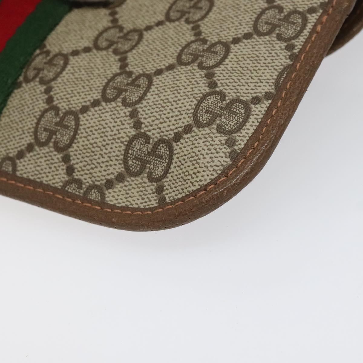 Gucci Gucci Ophidia Flap Clutch GG Coated Canvas Size ONE SIZE - 10 Thumbnail