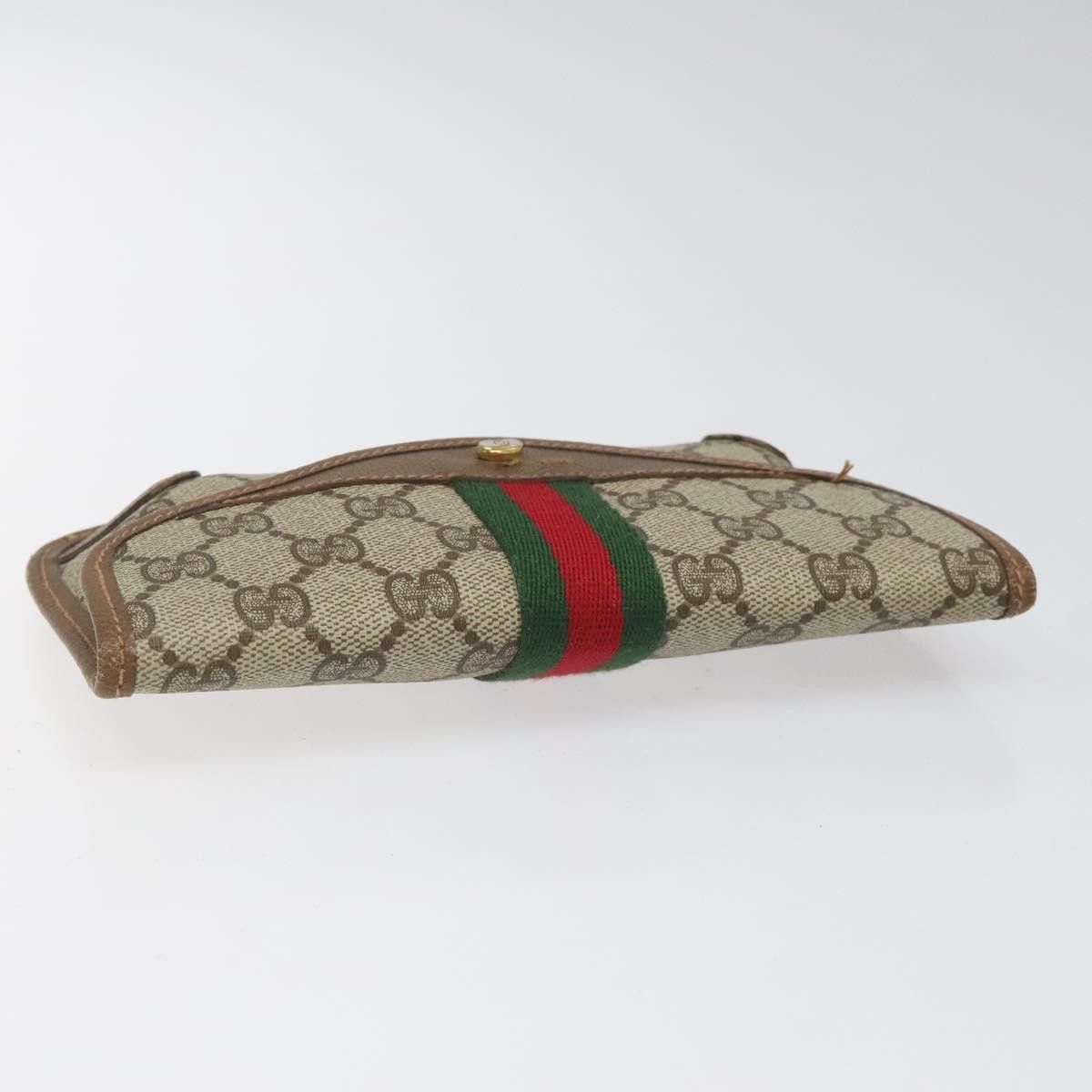 Gucci Gucci Ophidia Flap Clutch GG Coated Canvas Size ONE SIZE - 12 Thumbnail