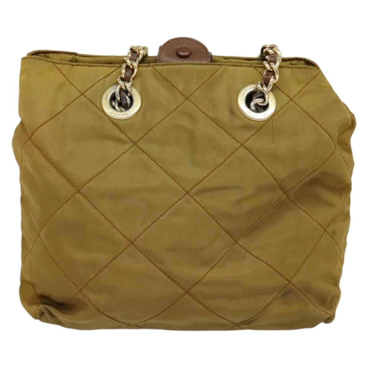 Prada Prada Vintage Chain Tote Tessuto Size ONE SIZE - 2 Thumbnail
