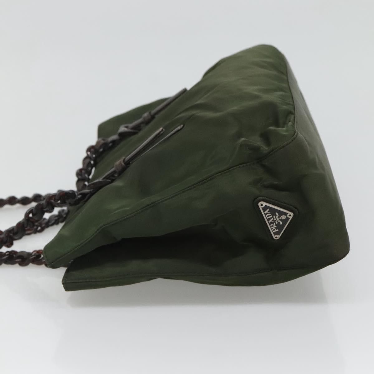 Prada Prada Vintage Chain Tote Tessuto Size ONE SIZE - 3 Thumbnail