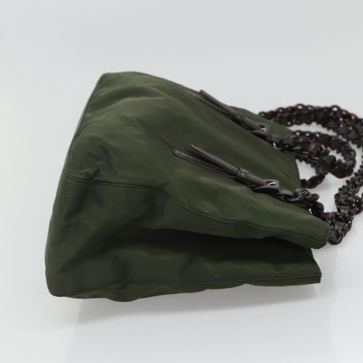 Prada Prada Vintage Chain Tote Tessuto Size ONE SIZE - 4 Thumbnail