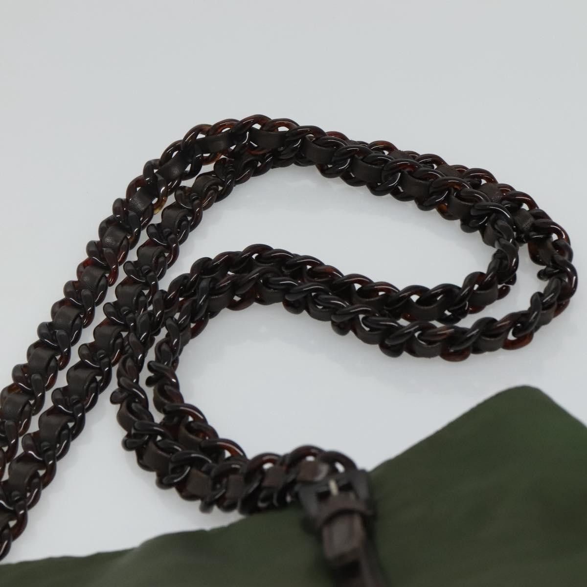 Prada Prada Vintage Chain Tote Tessuto Size ONE SIZE - 19 Thumbnail