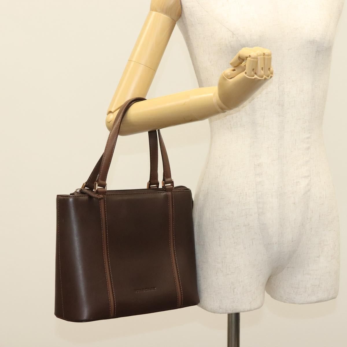 Burberry Burberry Handle Tote Leather Size ONE SIZE - 21 Thumbnail