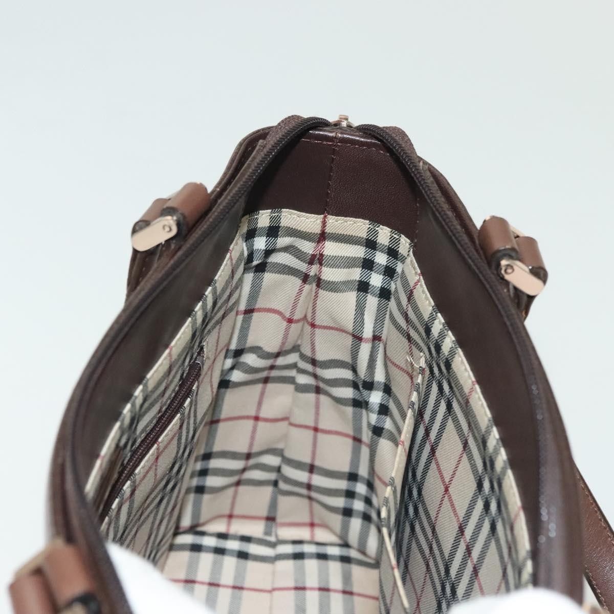 Burberry Burberry Handle Tote Leather Size ONE SIZE - 18 Thumbnail