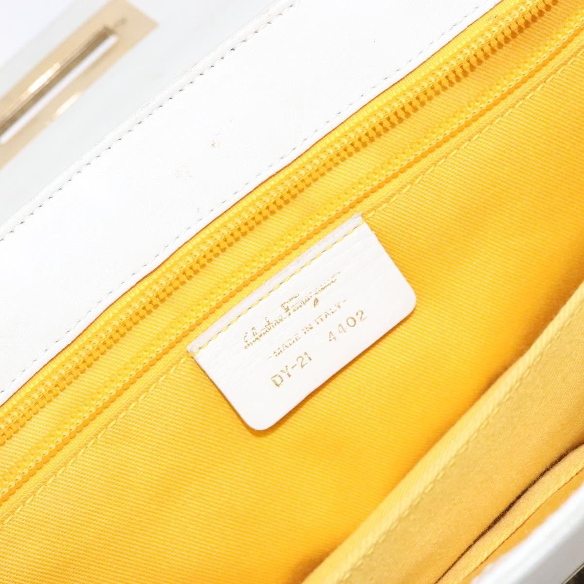 Salvatore Ferragamo Salvatore Ferragamo Virna Satchel Leather Size ONE SIZE - 6 Thumbnail