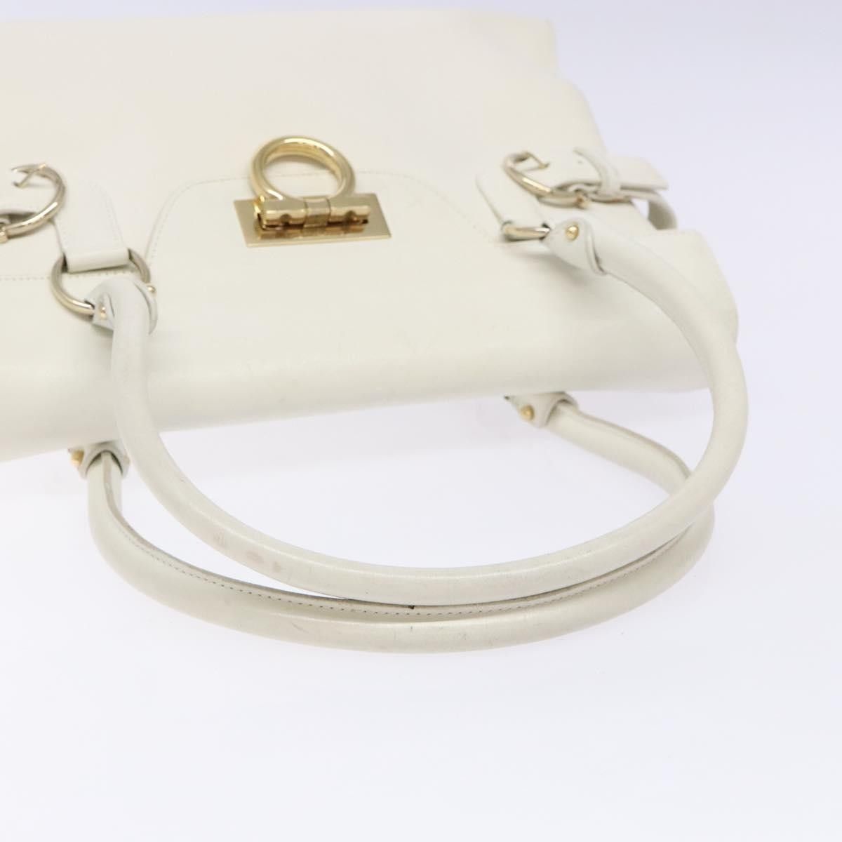 Salvatore Ferragamo Salvatore Ferragamo Virna Satchel Leather Size ONE SIZE - 7 Thumbnail