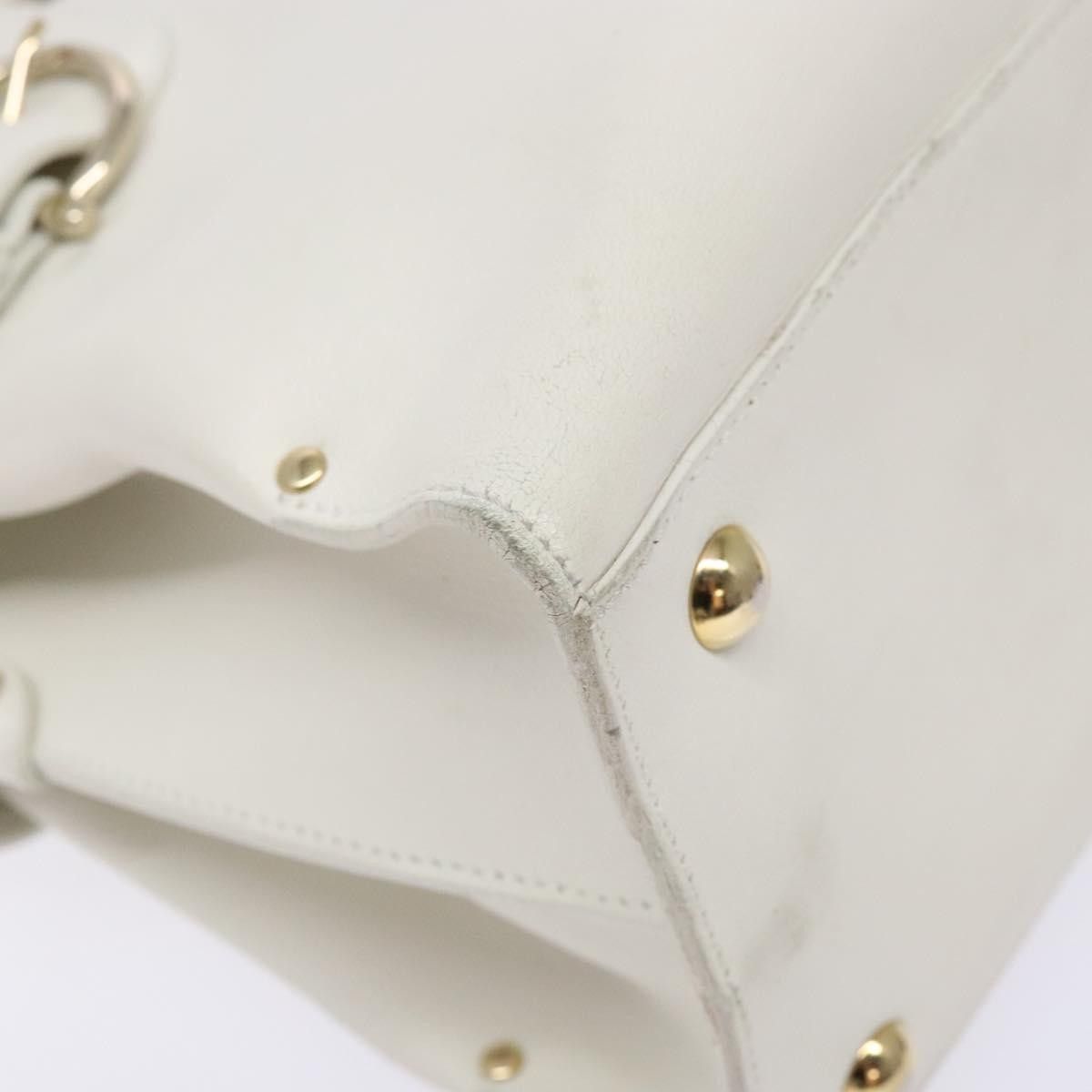 Salvatore Ferragamo Salvatore Ferragamo Virna Satchel Leather Size ONE SIZE - 9 Thumbnail