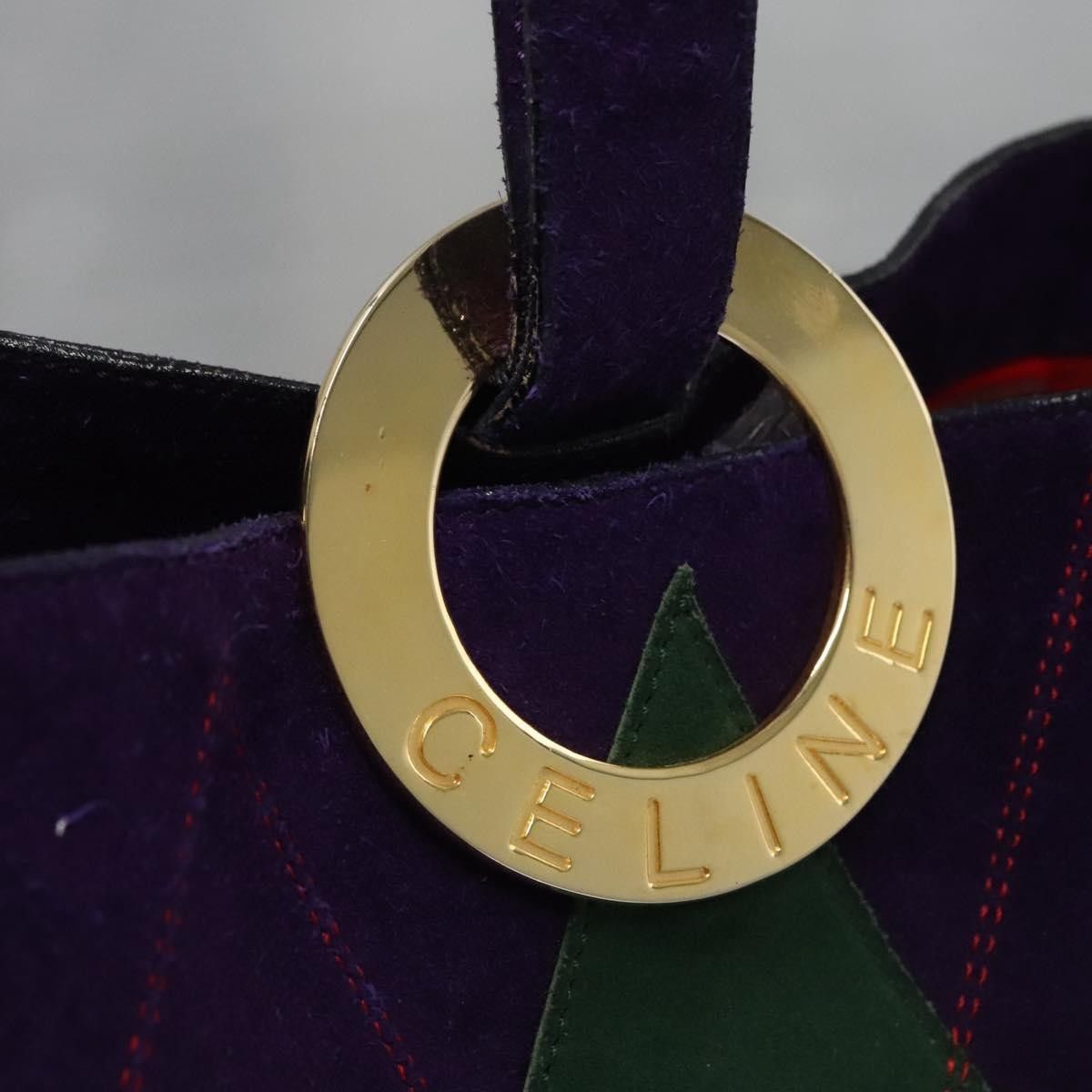 Celine Celine Circle logo Suede and Leather Size ONE SIZE - 14 Thumbnail