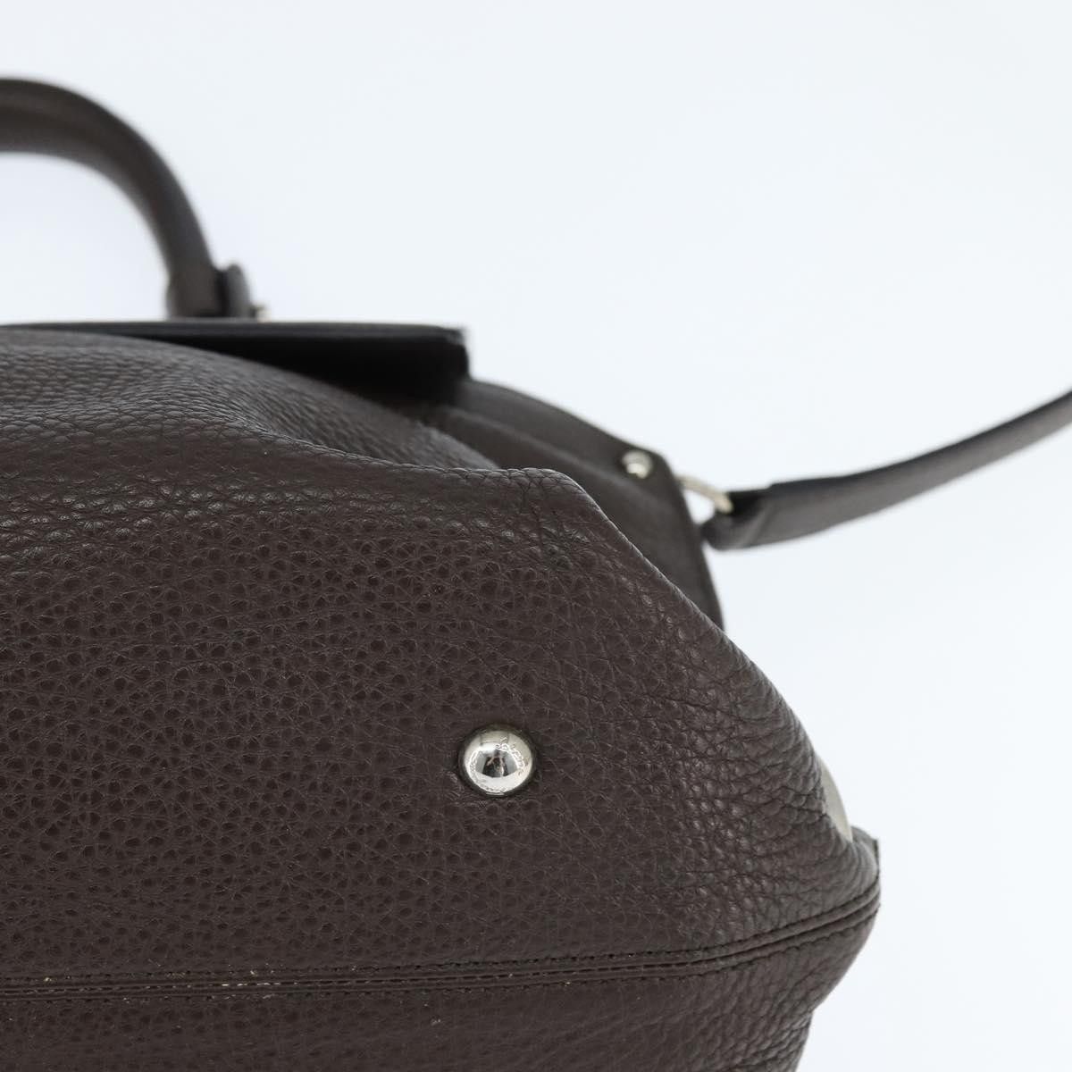 Salvatore Ferragamo Salvatore Ferragamo Gancini handbag Leather Size ONE SIZE - 12 Thumbnail