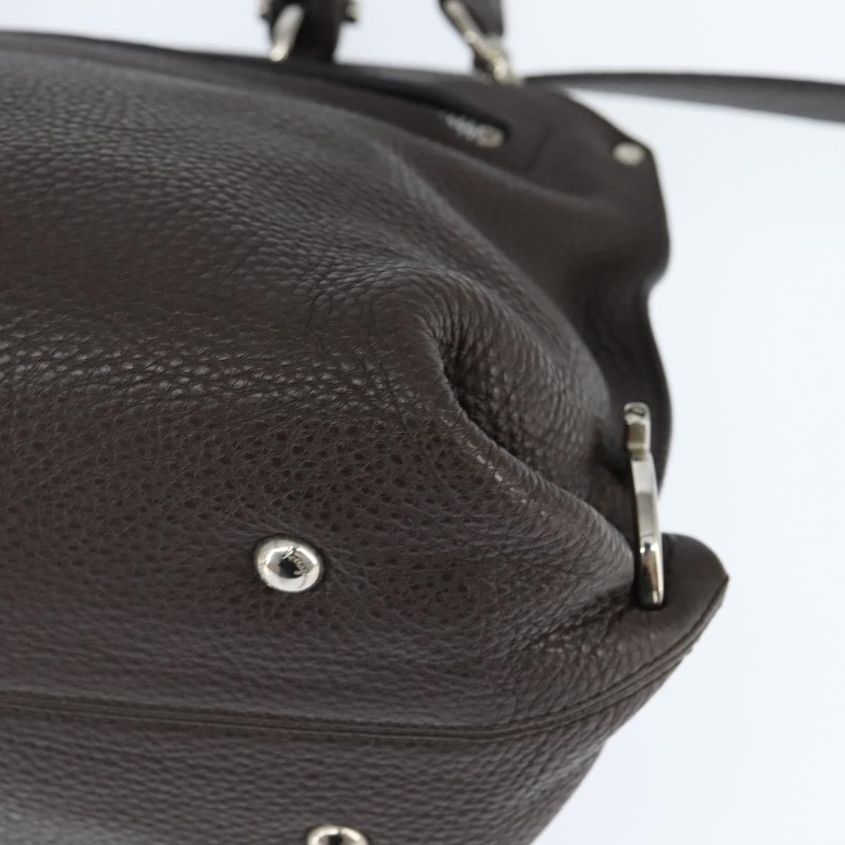 Salvatore Ferragamo Salvatore Ferragamo Gancini handbag Leather Size ONE SIZE - 10 Thumbnail