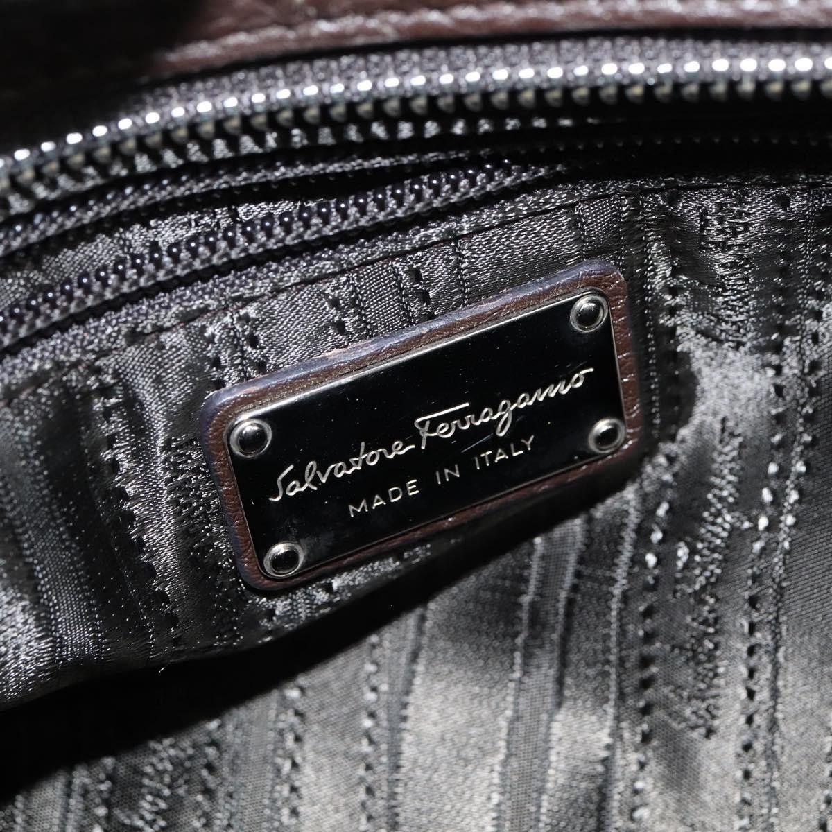 Salvatore Ferragamo Salvatore Ferragamo Gancini handbag Leather Size ONE SIZE - 6 Thumbnail
