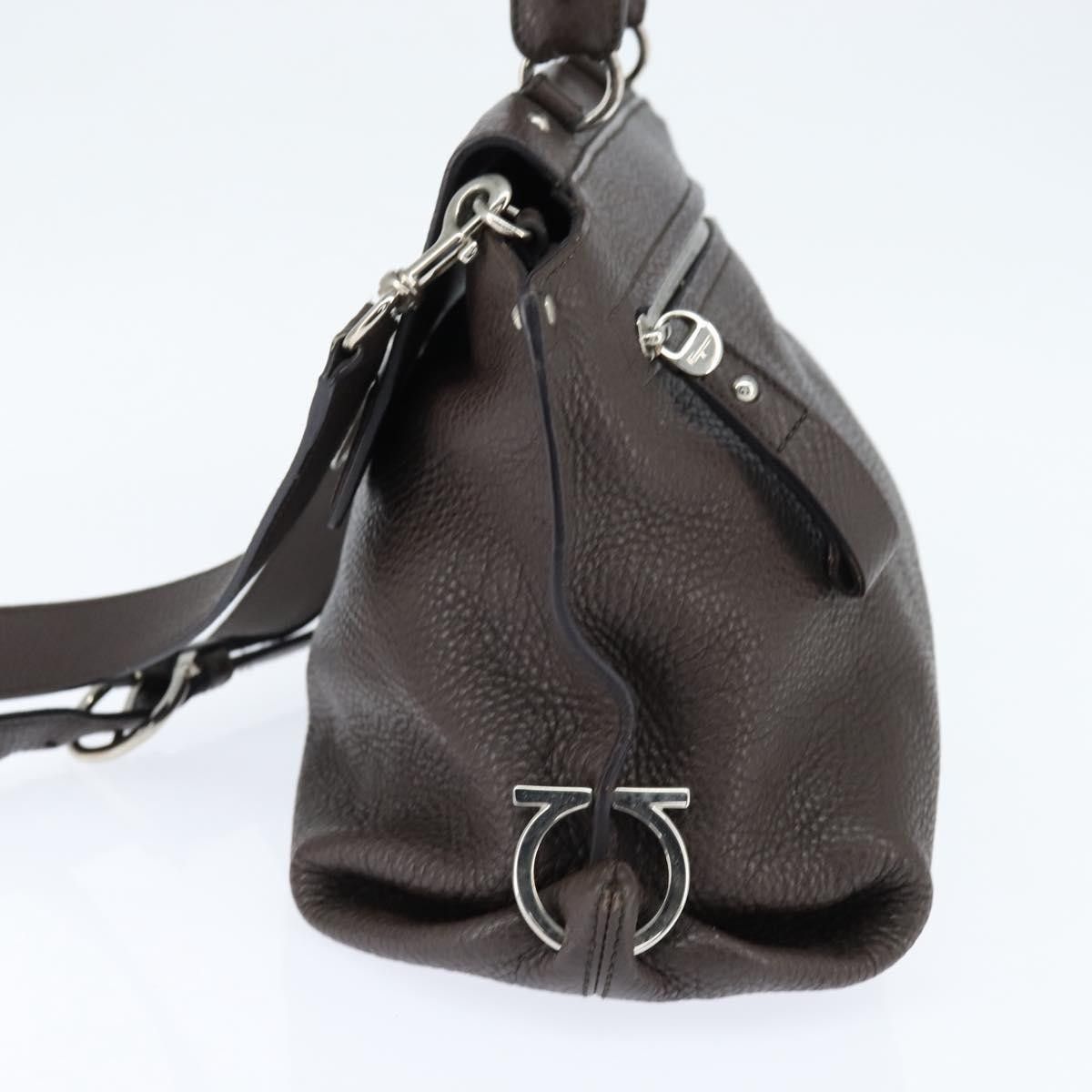 Salvatore Ferragamo Salvatore Ferragamo Gancini handbag Leather Size ONE SIZE - 3 Thumbnail