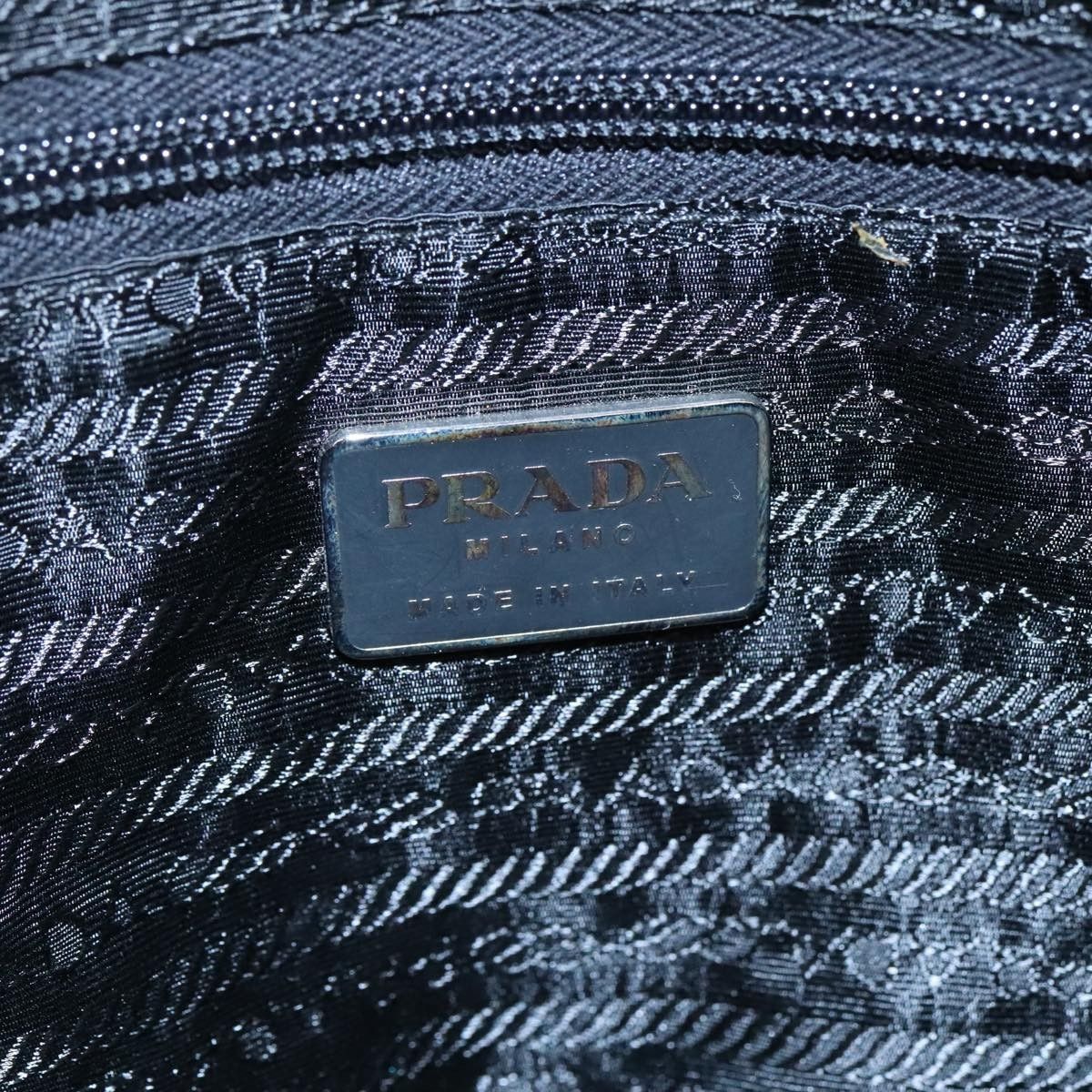 Prada Prada Vintage Chain Tote Tessuto Size ONE SIZE - 6 Thumbnail