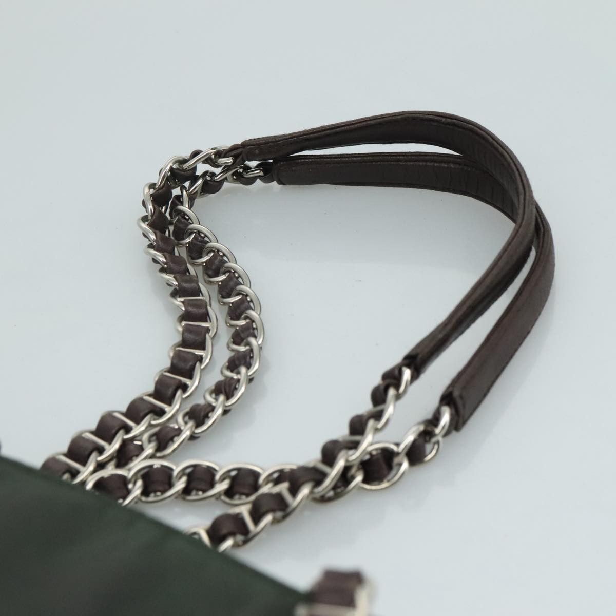 Prada Prada Vintage Chain Tote Tessuto Size ONE SIZE - 19 Thumbnail