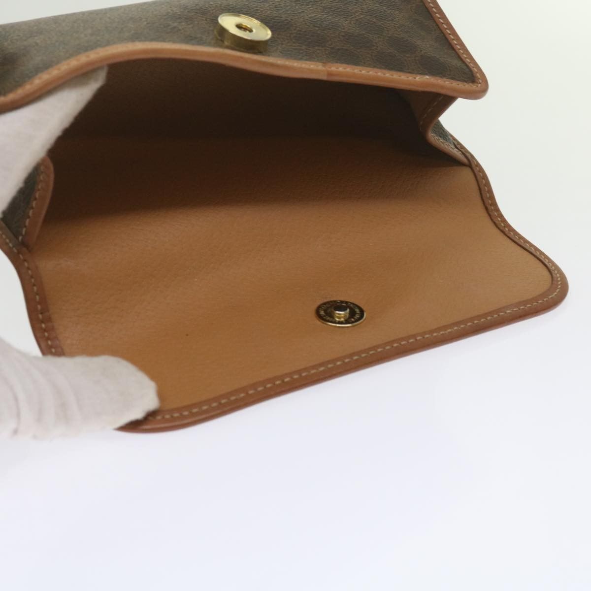 Celine Celine Macadam Pochette Canvas and Leather Size ONE SIZE - 15 Thumbnail