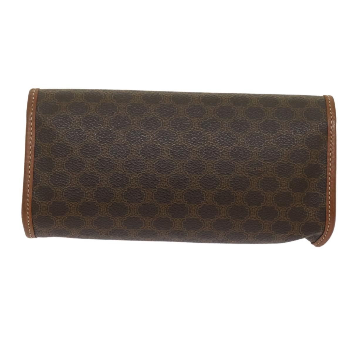 Celine Celine Macadam Pochette Canvas and Leather Size ONE SIZE - 2 Thumbnail