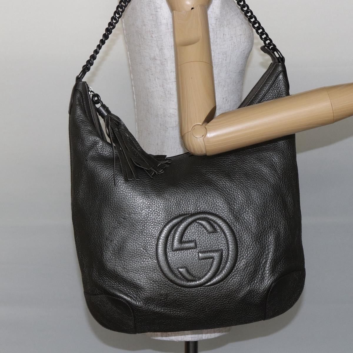 Gucci Gucci Soho Chain Hobo Leather Size ONE SIZE - 14 Thumbnail
