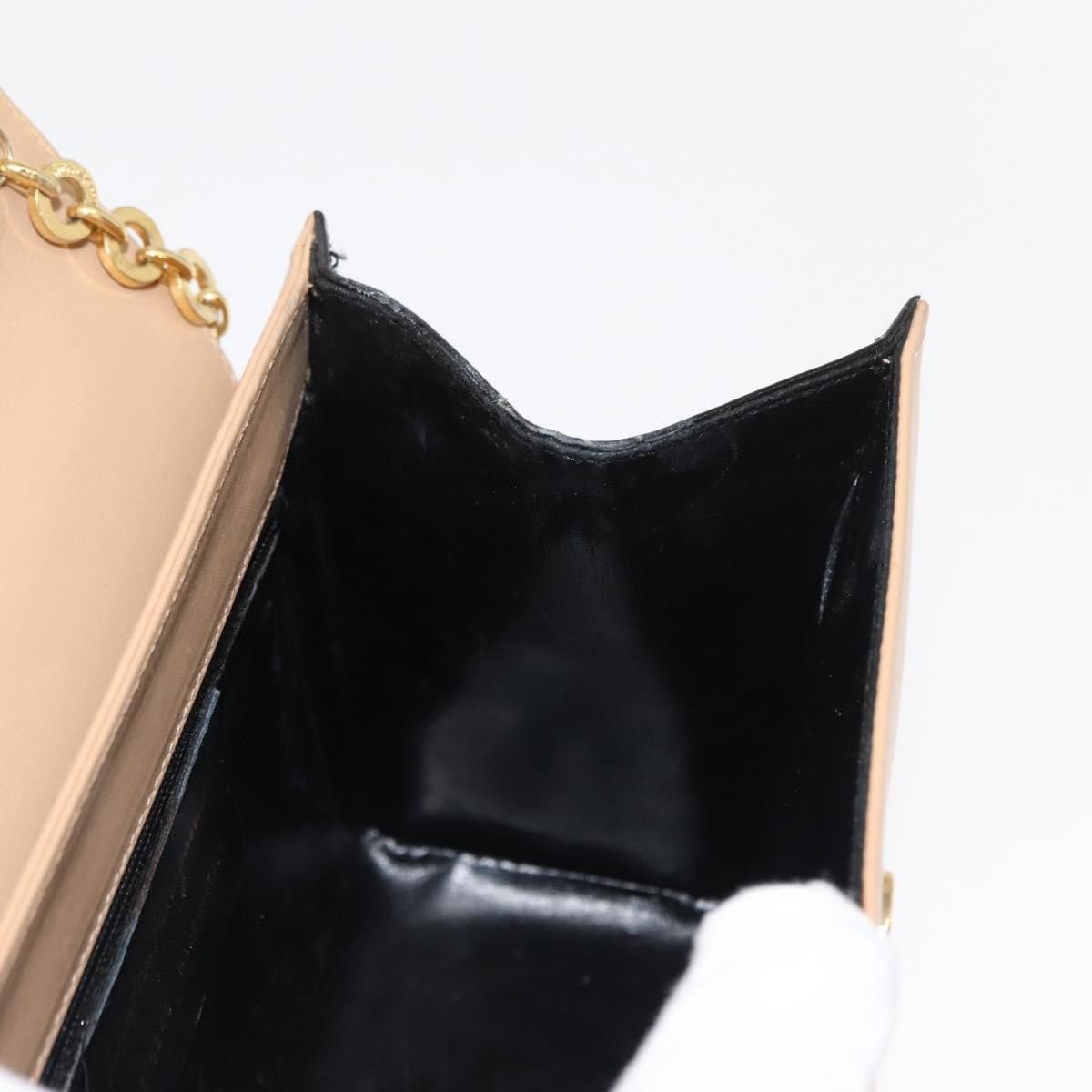 Salvatore Ferragamo Salvatore Ferragamo Chain Flap Shoulder Bag Leather Size ONE SIZE - 17 Thumbnail