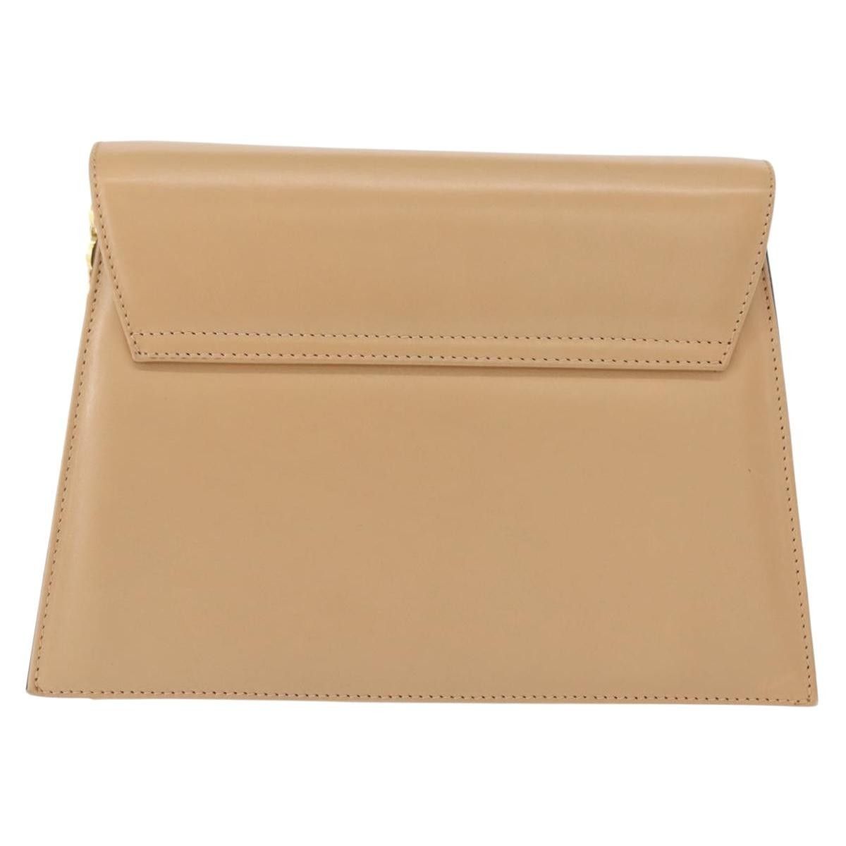 Salvatore Ferragamo Salvatore Ferragamo Chain Flap Shoulder Bag Leather Size ONE SIZE - 2 Thumbnail