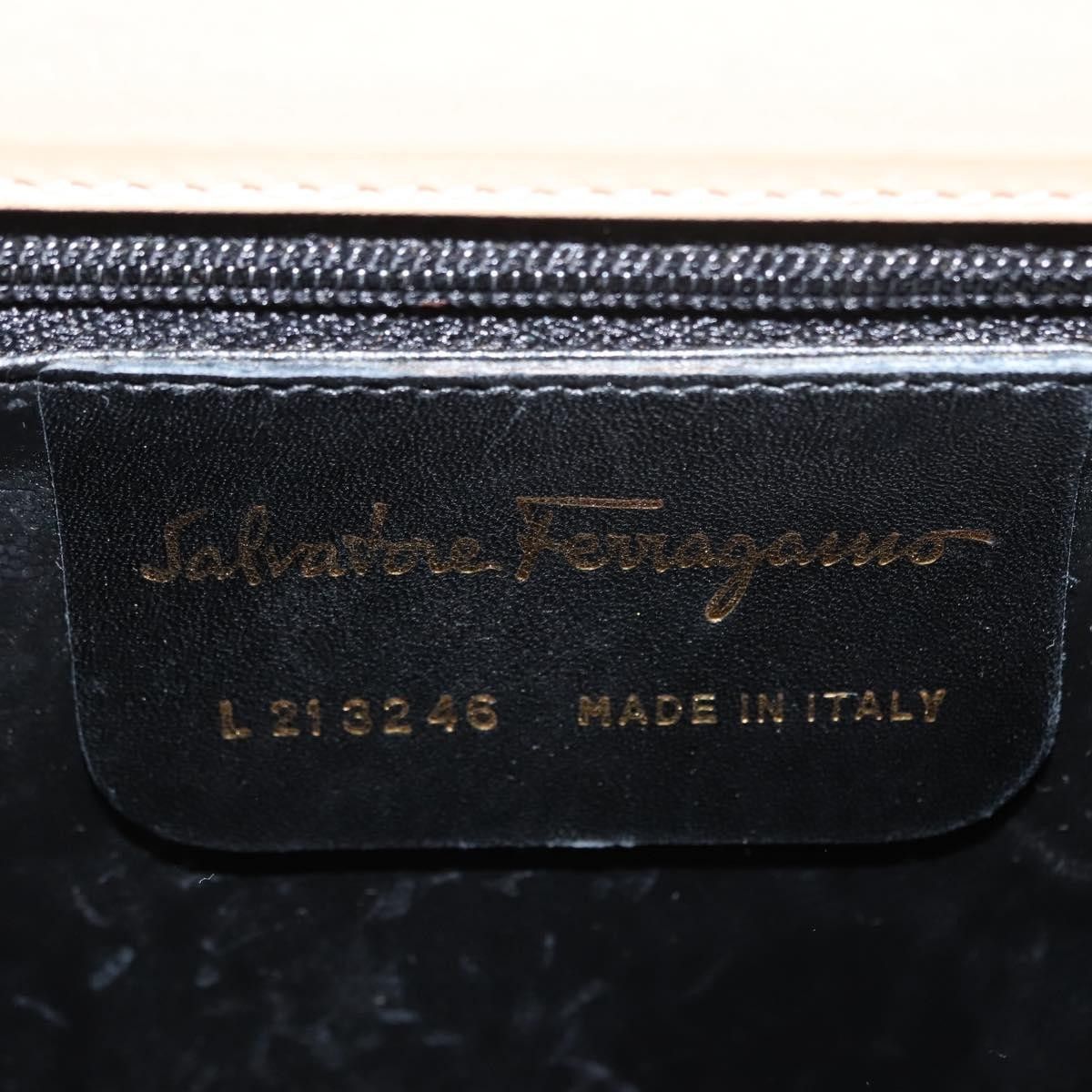 Salvatore Ferragamo Salvatore Ferragamo Chain Flap Shoulder Bag Leather Size ONE SIZE - 6 Thumbnail