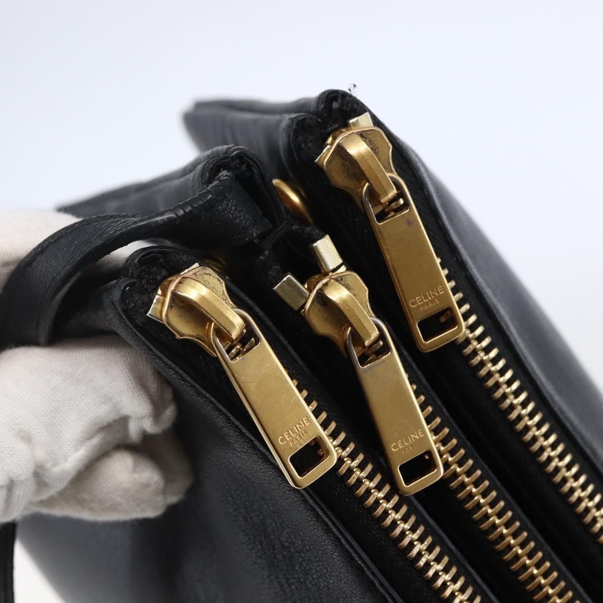 Celine Celine Trio Crossbody Bag Leather Size ONE SIZE - 12 Thumbnail