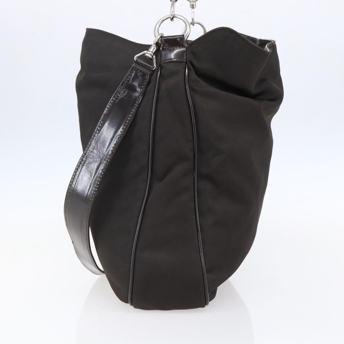 Gucci Gucci Vintage Bamboo Handle Bag Nylon Size ONE SIZE - 4 Thumbnail