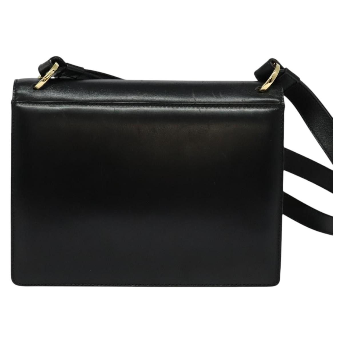 Salvatore Ferragamo Salvatore Ferragamo Gancini Shoulder Bag Leather Size ONE SIZE - 2 Thumbnail