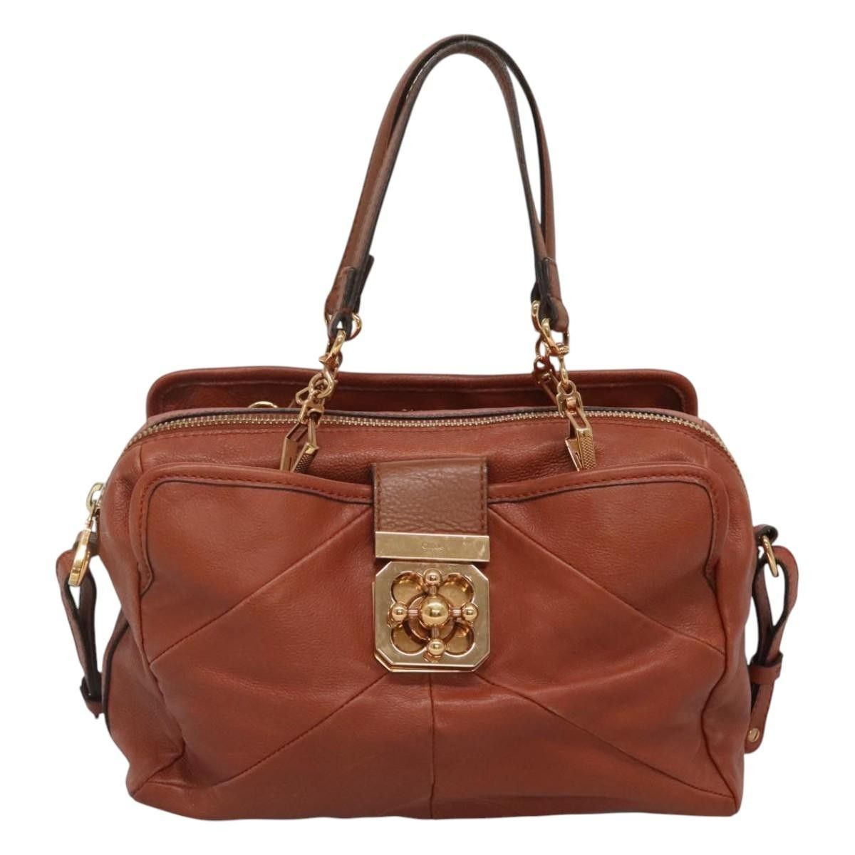 Chloe Chloe Elsie Satchel Leather Size ONE SIZE - 18 Thumbnail