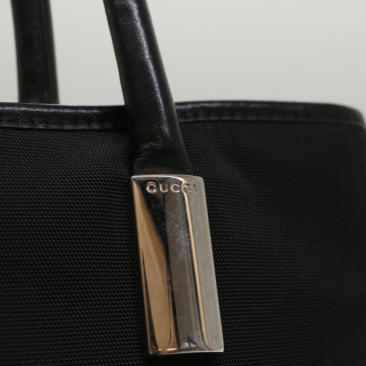 Gucci Gucci Vintage Handbag Nylon Size ONE SIZE - 15 Thumbnail