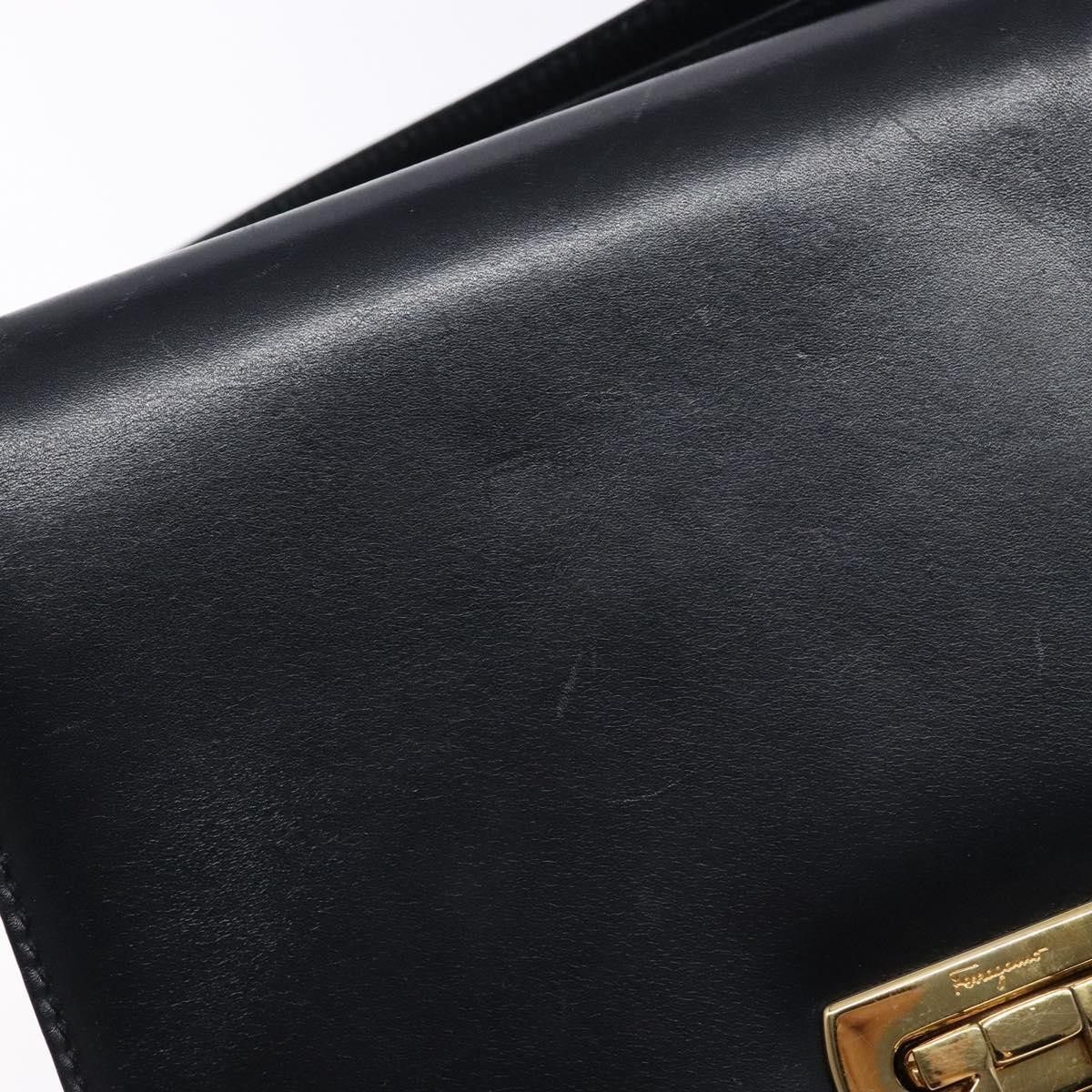 Salvatore Ferragamo Salvatore Ferragamo Gancini Shoulder Bag Leather Size ONE SIZE - 17 Thumbnail