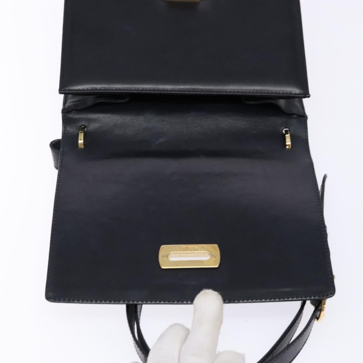 Salvatore Ferragamo Salvatore Ferragamo Gancini Shoulder Bag Leather Size ONE SIZE - 20 Thumbnail