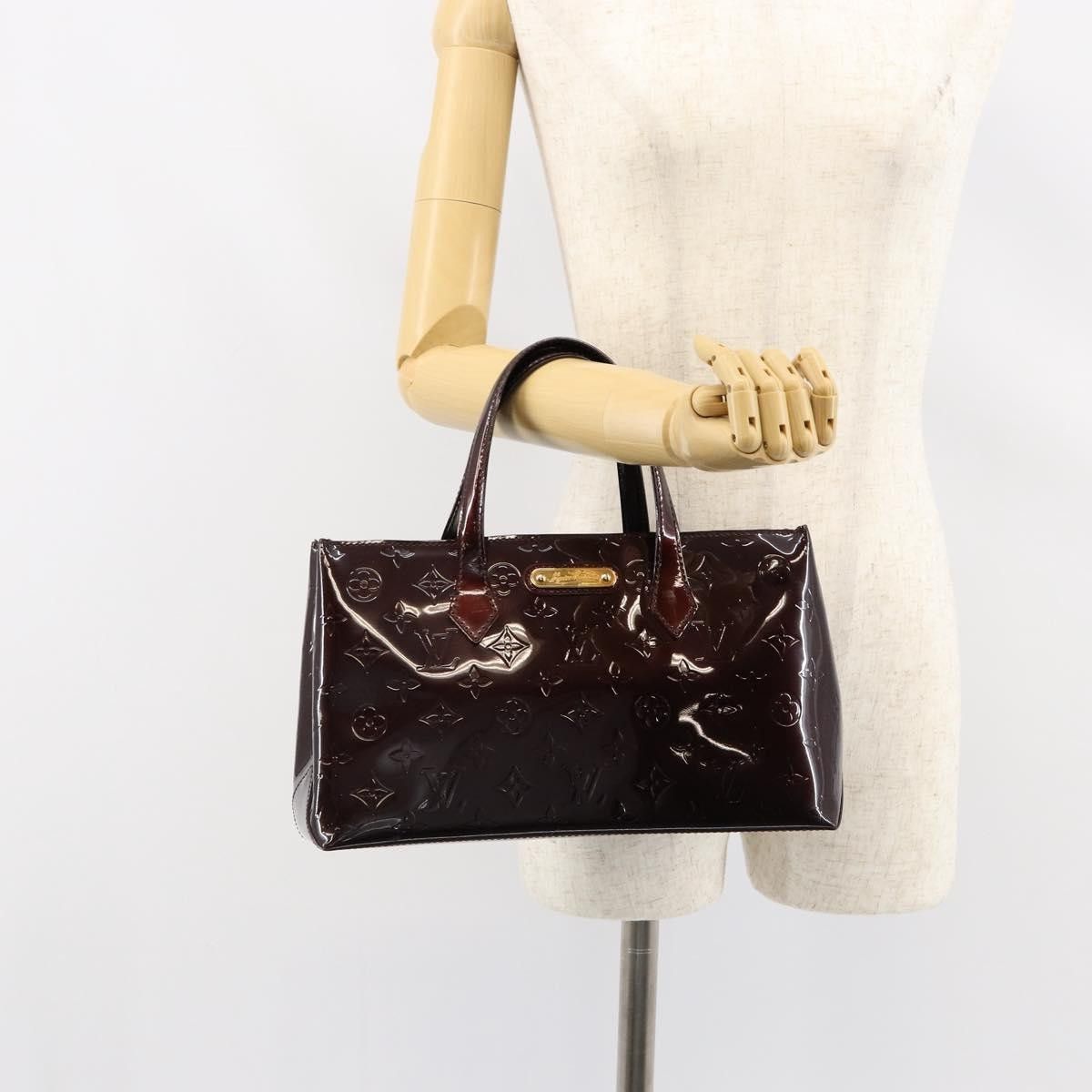 Louis Vuitton Louis Vuitton Wilshire Handbag Monogram Vernis Size ONE SIZE - 14 Thumbnail