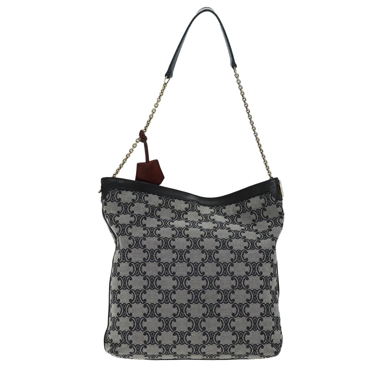 Celine Celine Vintage Triomphe Shoulder Bag Canvas Size ONE SIZE - 2 Thumbnail