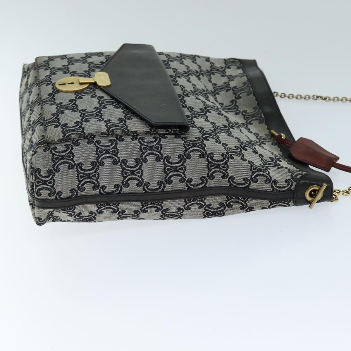 Celine Celine Vintage Triomphe Shoulder Bag Canvas Size ONE SIZE - 3 Thumbnail