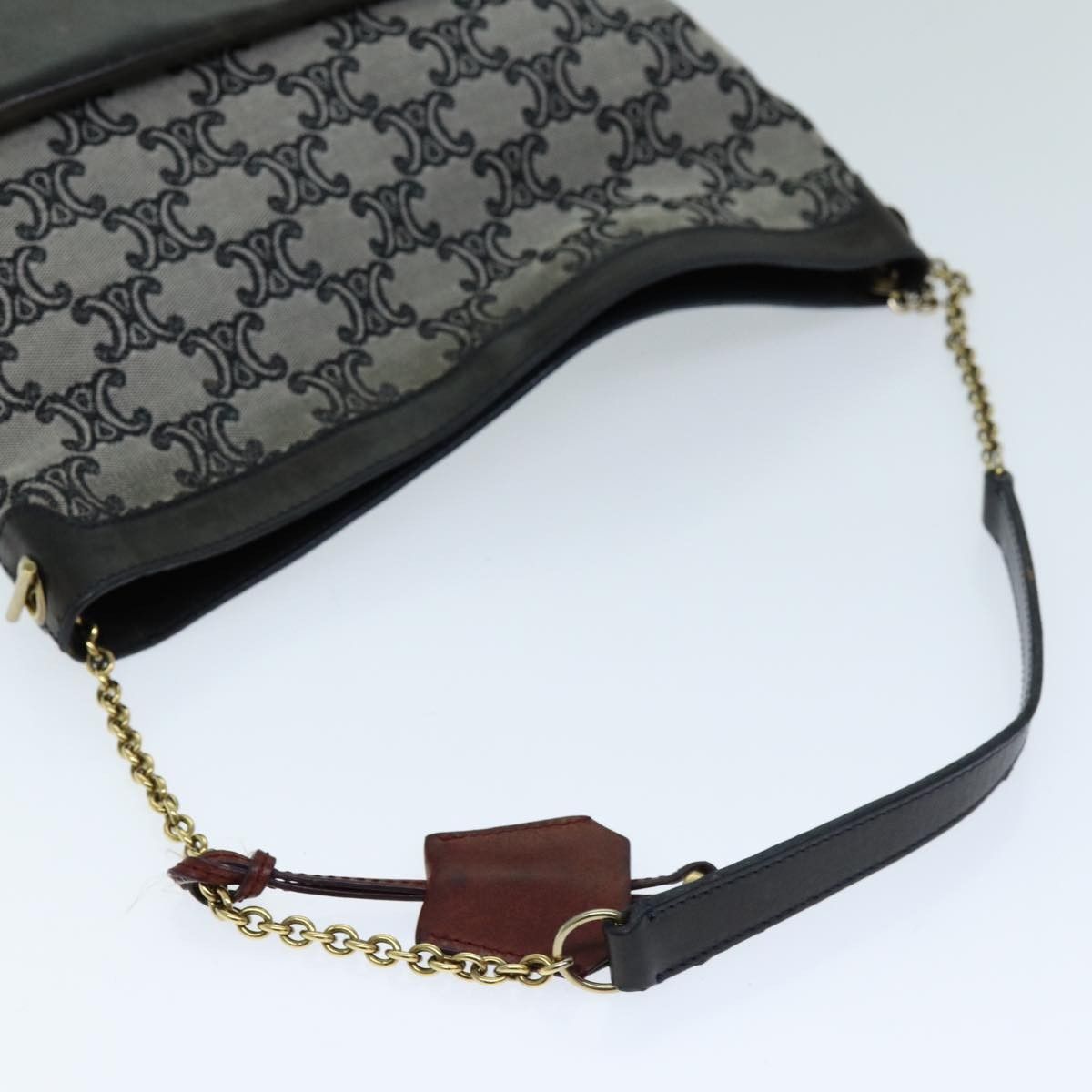 Celine Celine Vintage Triomphe Shoulder Bag Canvas Size ONE SIZE - 8 Thumbnail
