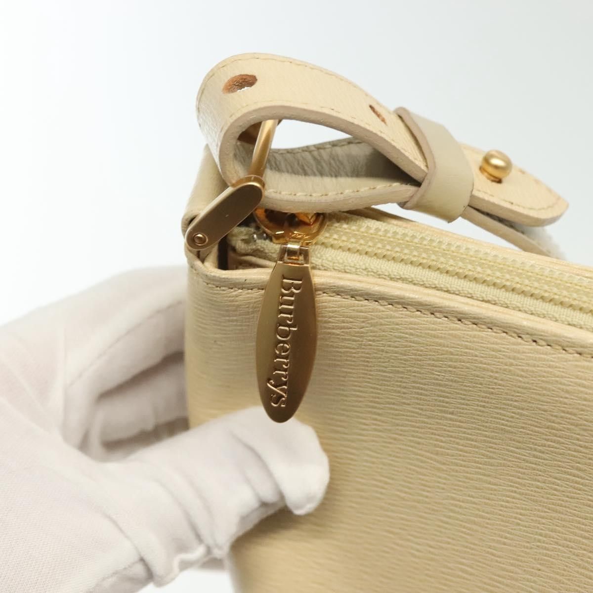 Burberry Burberry Shoulder Bag Leather Size ONE SIZE - 11 Thumbnail