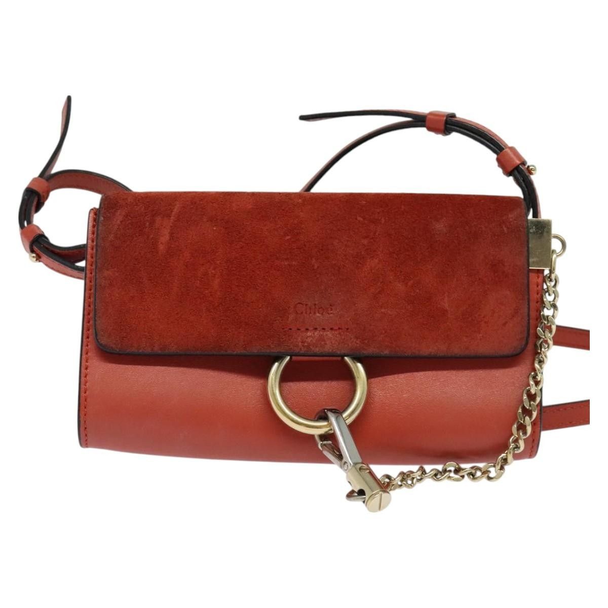 Chloe Chloe Faye Crossbody Leather and Suede Size ONE SIZE - 18 Thumbnail