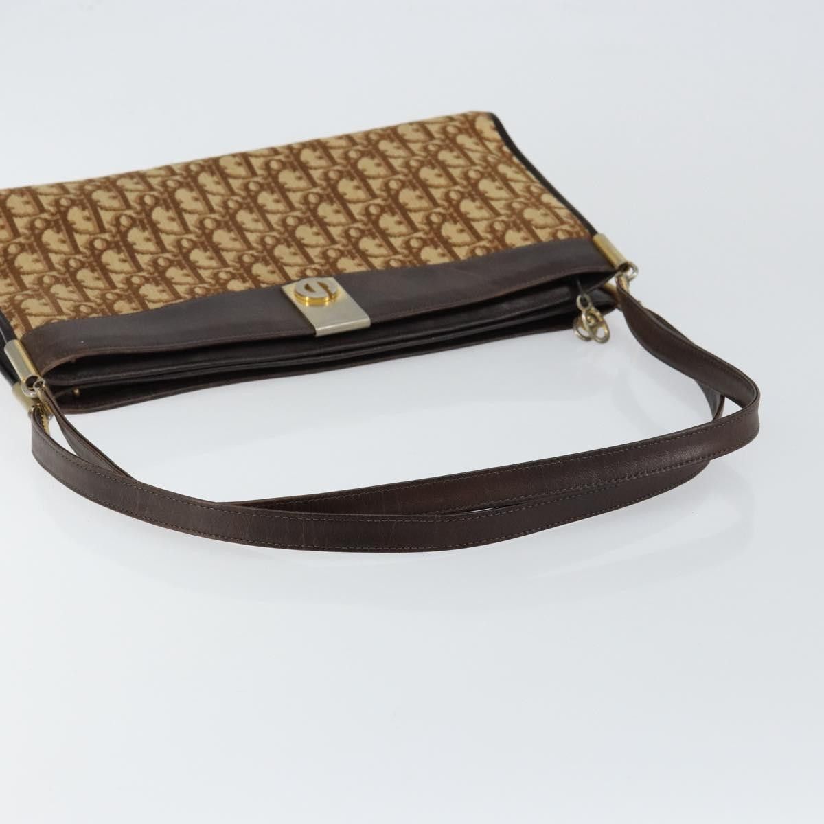 Dior Christian Dior Vintage Trotter Shoulder Bag Canvas Size ONE SIZE - 7 Thumbnail