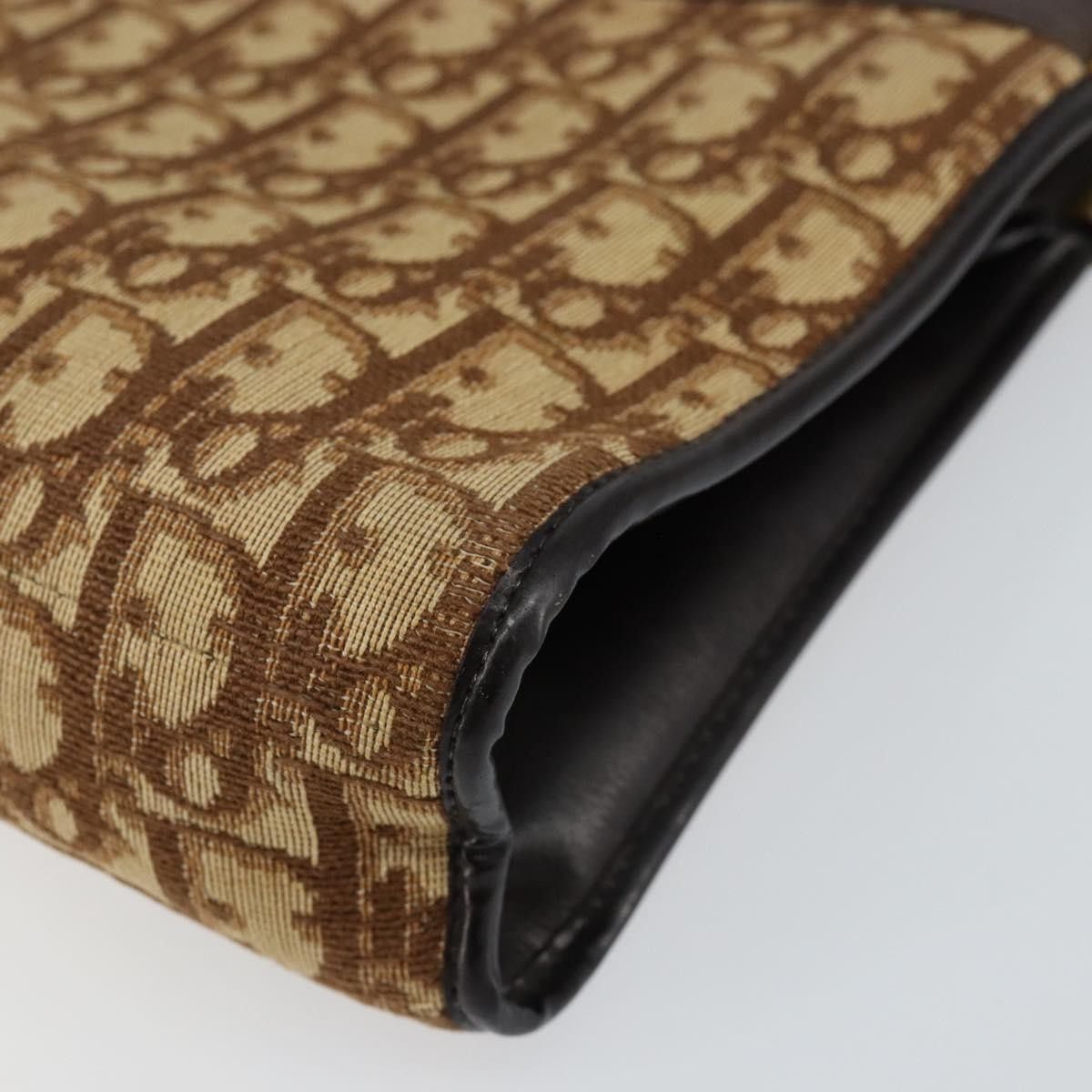 Dior Christian Dior Vintage Trotter Shoulder Bag Canvas Size ONE SIZE - 11 Thumbnail