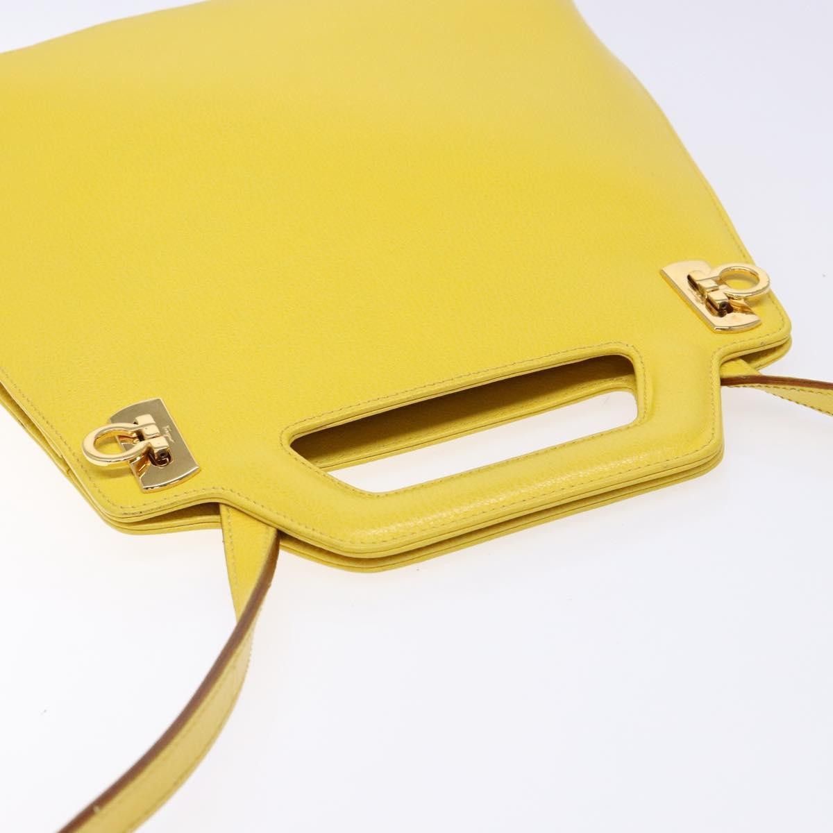 Salvatore Ferragamo Salvatore Ferragamo Wanda Top Handle Shoulder Bag Leather Size ONE SIZE - 7 Thumbnail