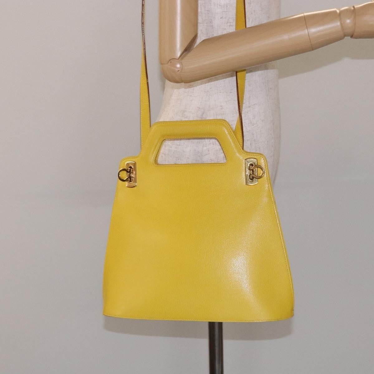 Salvatore Ferragamo Salvatore Ferragamo Wanda Top Handle Shoulder Bag Leather Size ONE SIZE - 12 Thumbnail